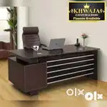 Khwaja furniture. Office Table ( Bajaj finance Available)