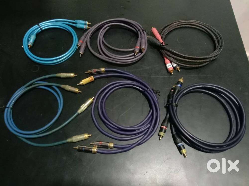 Canare Monster Monitor Audio Uk USA Brand Audiophile RCA Cables