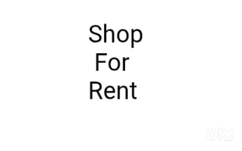 Shop for rent
