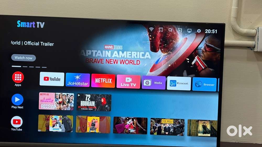 Q smart android TV