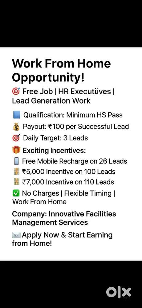 Work from home without investment