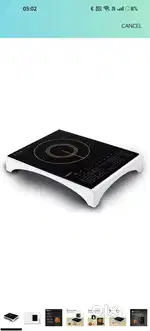Phillips induction cooktop top model