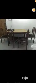 Well Maintained Teakwood [6 Chair] Dining Table Set.
