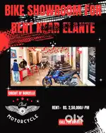 Motor Bike Showroom space near Elante for lease
