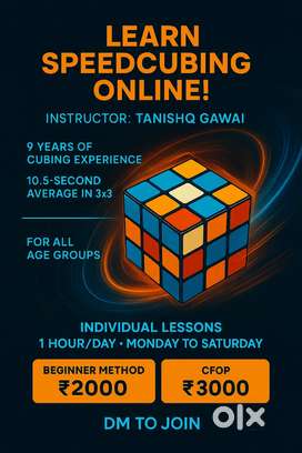 Rubik’s Cube Online Classes | Learn Speedcubing Fast