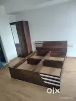 Non storage bed wardrobe factory new