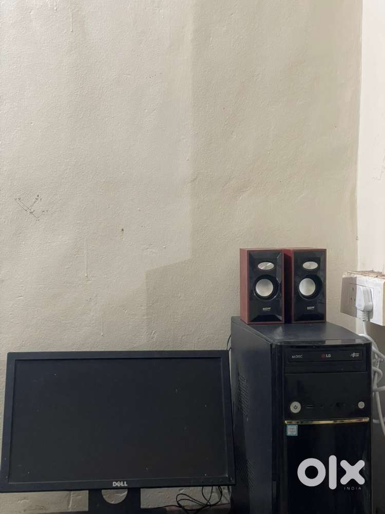 Desktop Computer Combo – iBall PC, Dell Monitor, Keyboard & Mouse