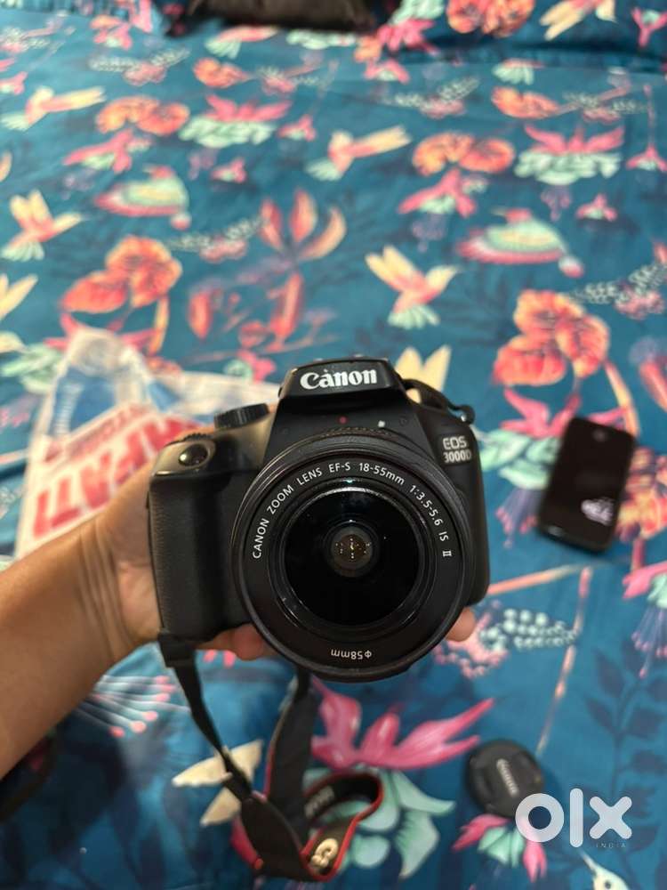 Canon 3000D 2yr old Rarely Used in New Condition