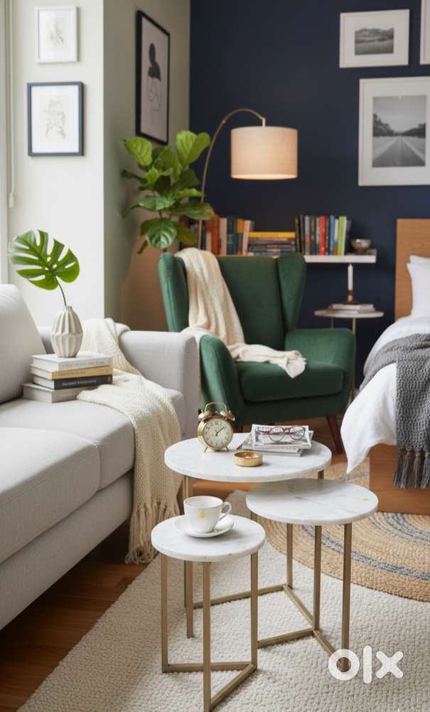 Nested Marble Table (Set of 3)