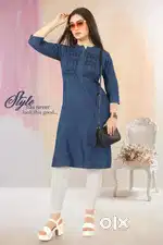 Women's demin kurti