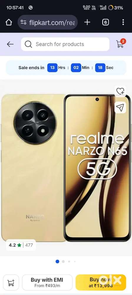 Narzo N 65 6 128
