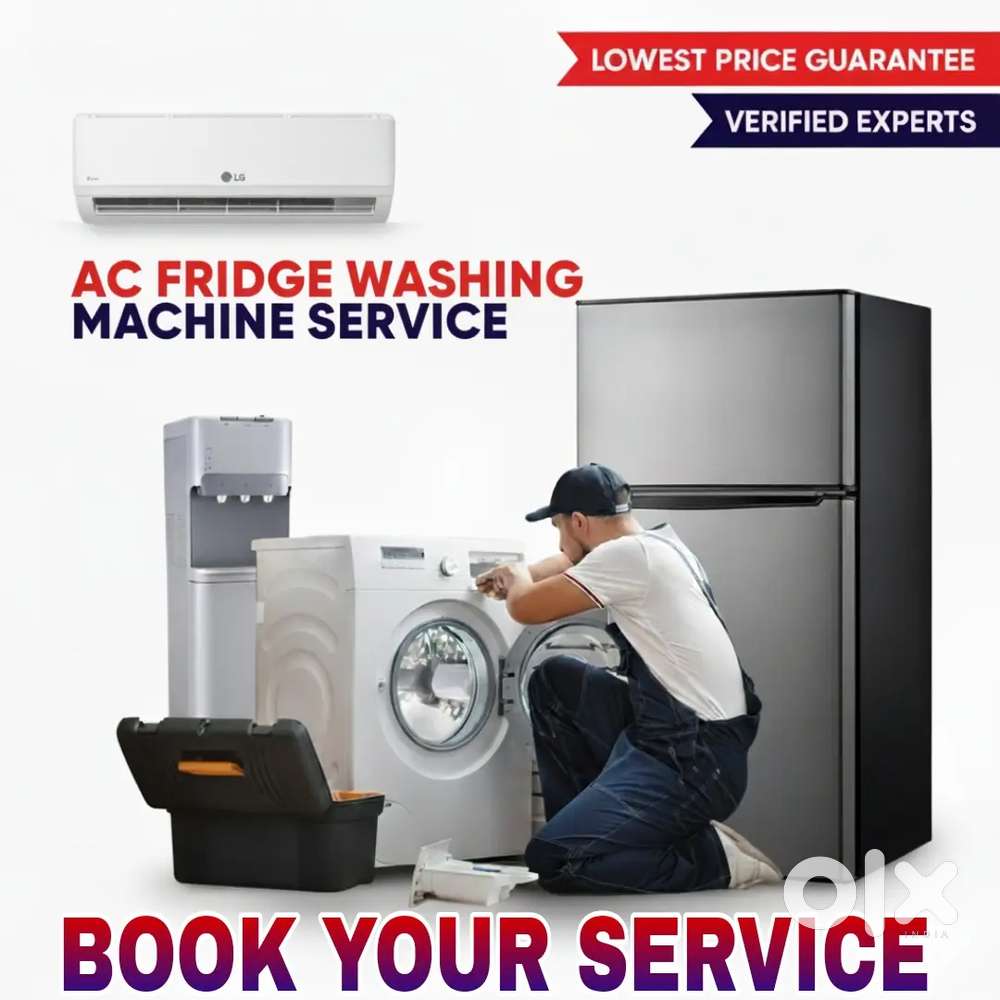Ac,fridge, washing machine Installation & service