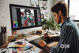 Required Graphic Web Designer for Signage Company
