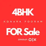 4BHK Duplex Apartment for Sale at Konark Pooram Phase