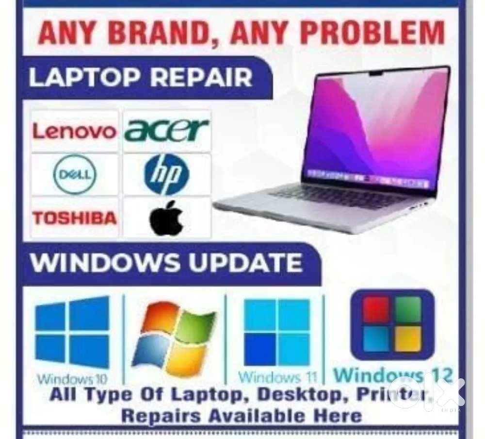 LAPTOP & WINDOWS REPARING @199