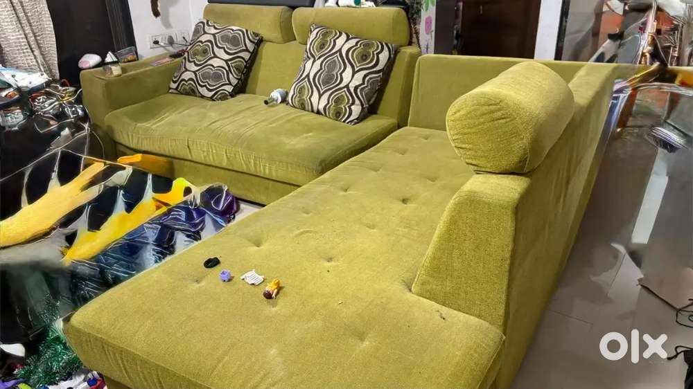 Large L shaped sofa