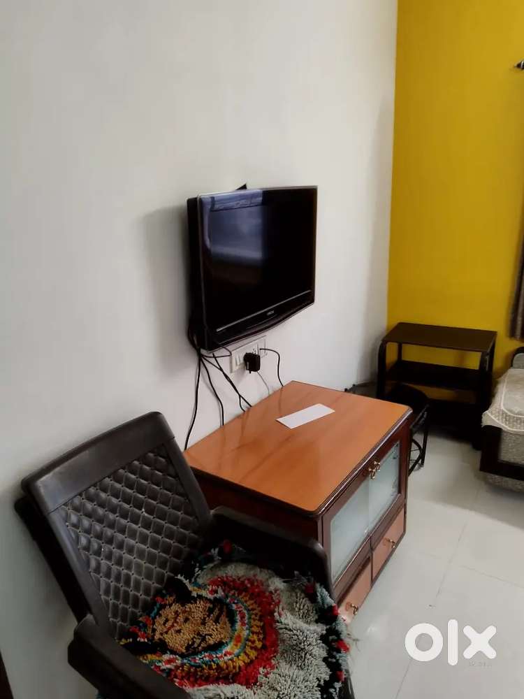 Semi furnished flat for family