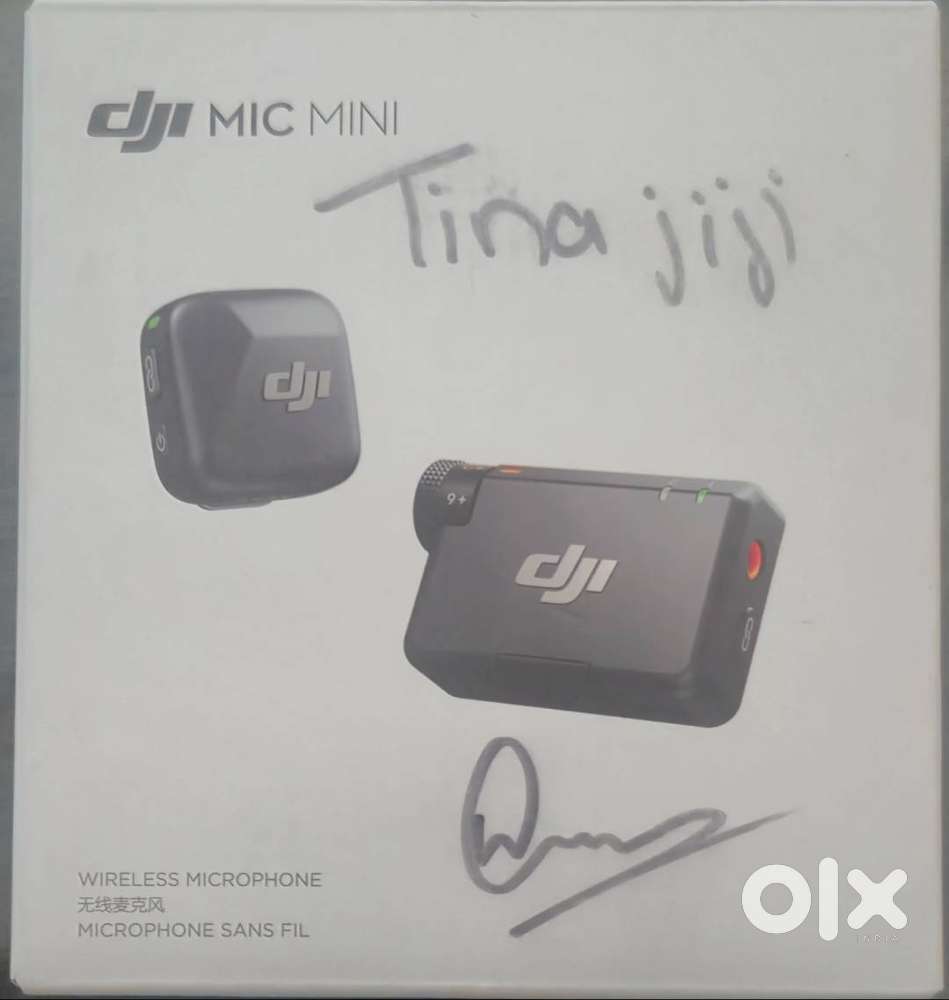 DJI Mic Mini (1 TX + 1 RX), Ultralight, Noise Cancelling