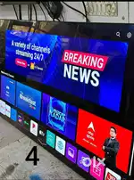 43 INCH VOICE REMOT WIFI 4K LED TV SMART ANDROID 1YAER WARRANTY ON SID