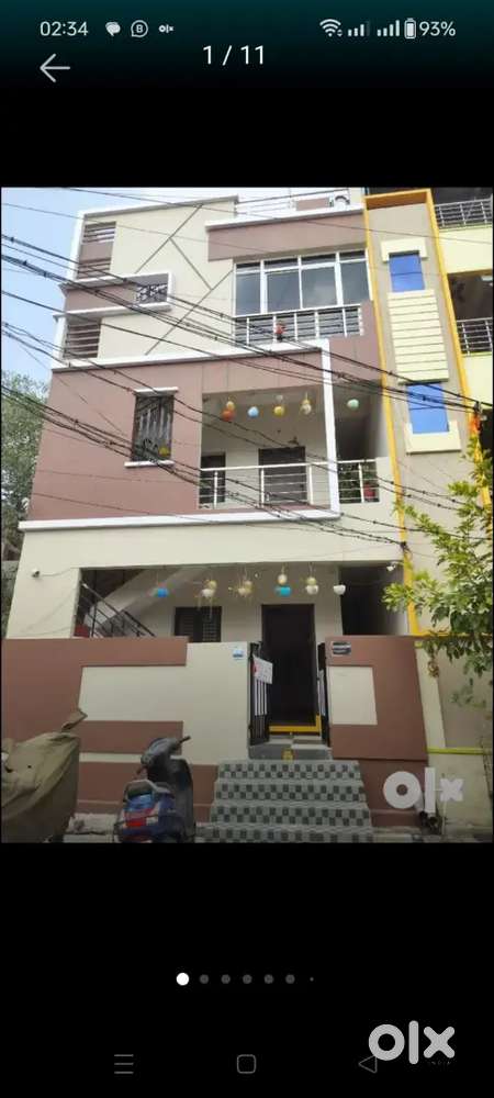 1 bhk with good vasthu and ventilation ground floor house for rent