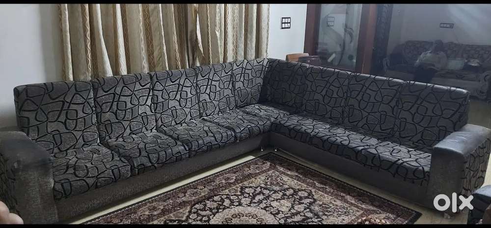 8 Seater L shape sofa
