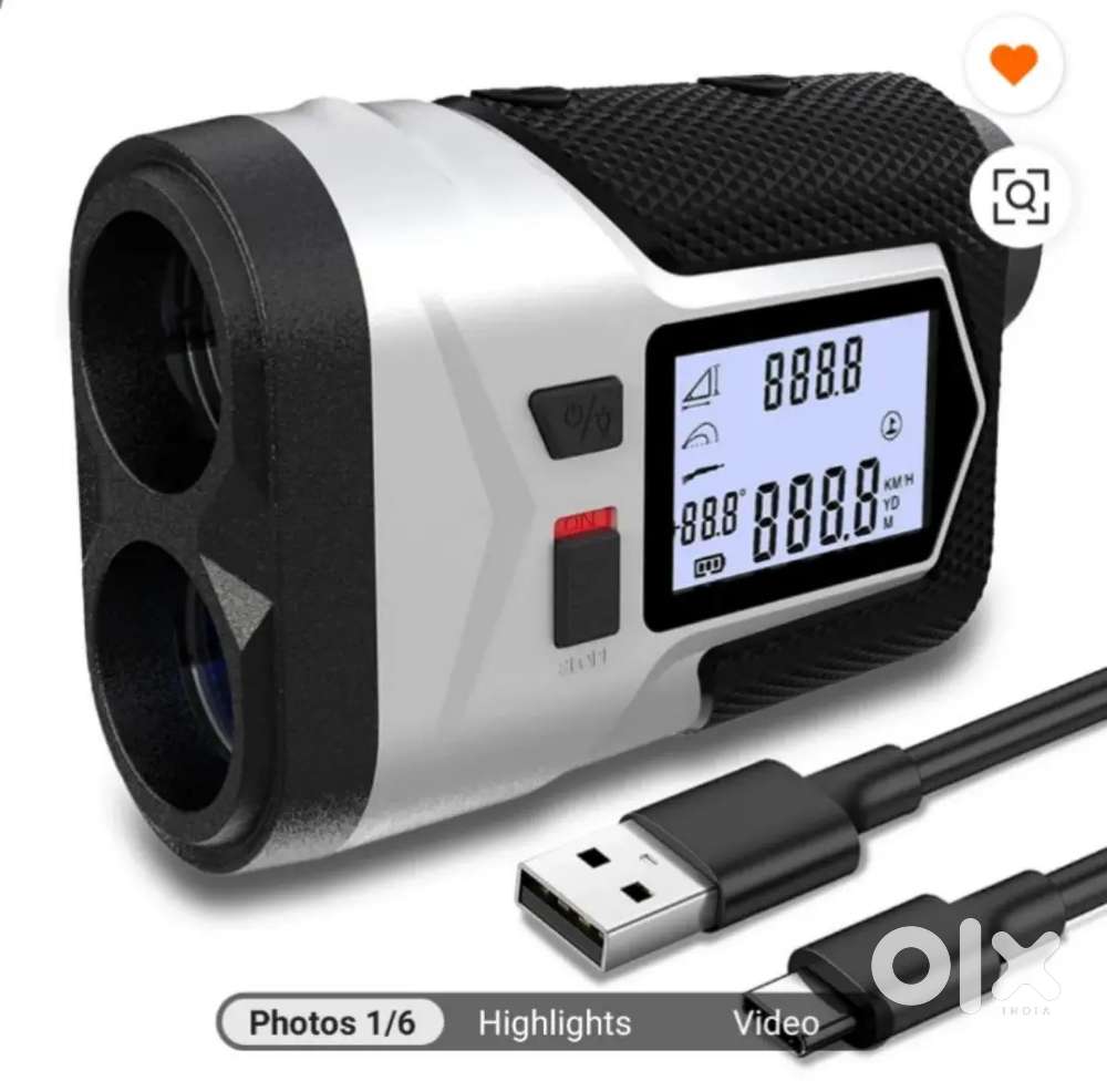 Laser range finder telescope distance meter