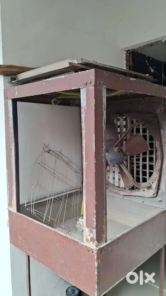 with High quality motor fan with durable iron body desert cooler