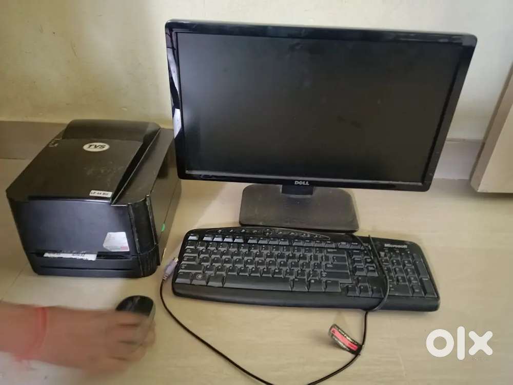 Monitor and printer keyboard