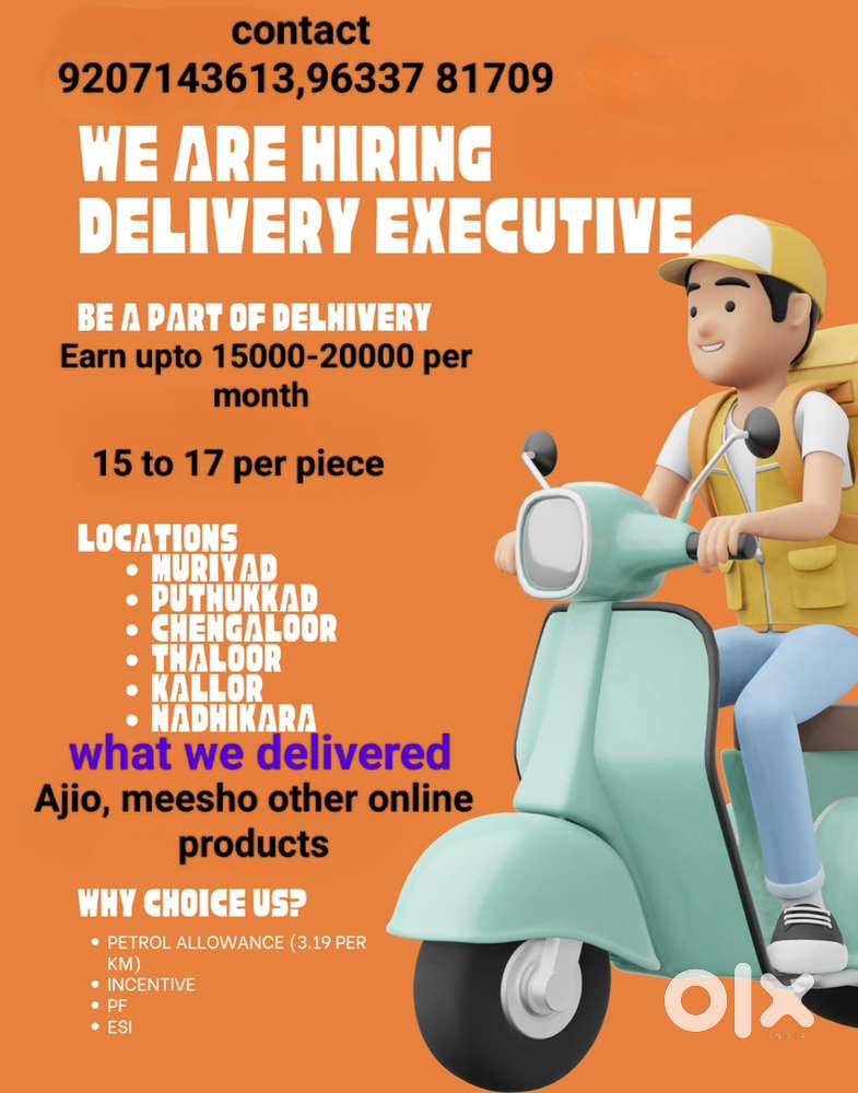 Delhivery Delivery executive