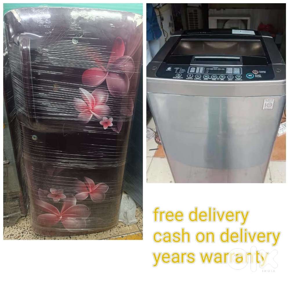 Refurb used fridge/ washing machine/ free delivery/COD/ years warranty