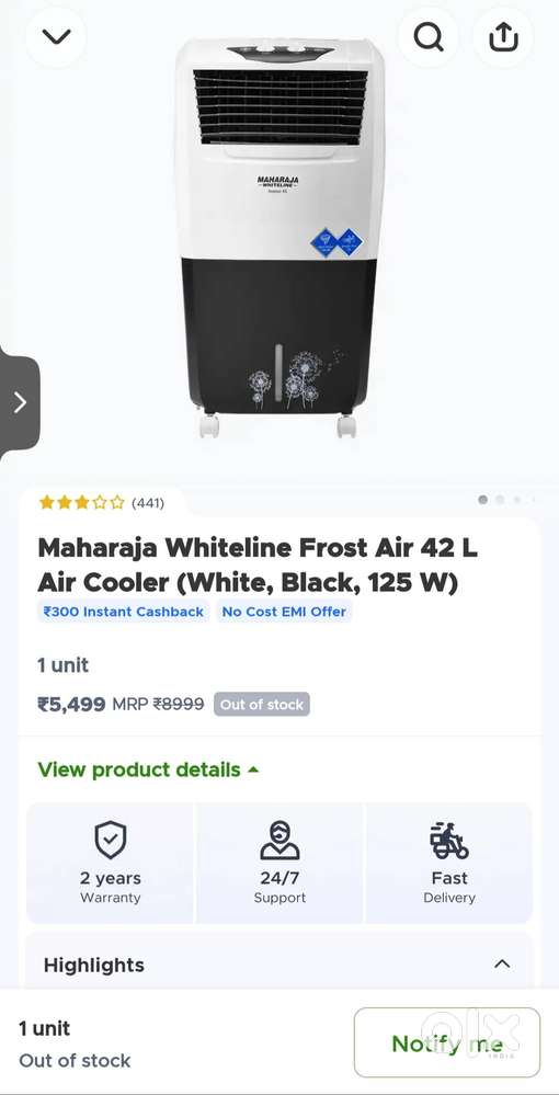 45L COOLER - 3 months USED BUT like BRAND NEW COOLER