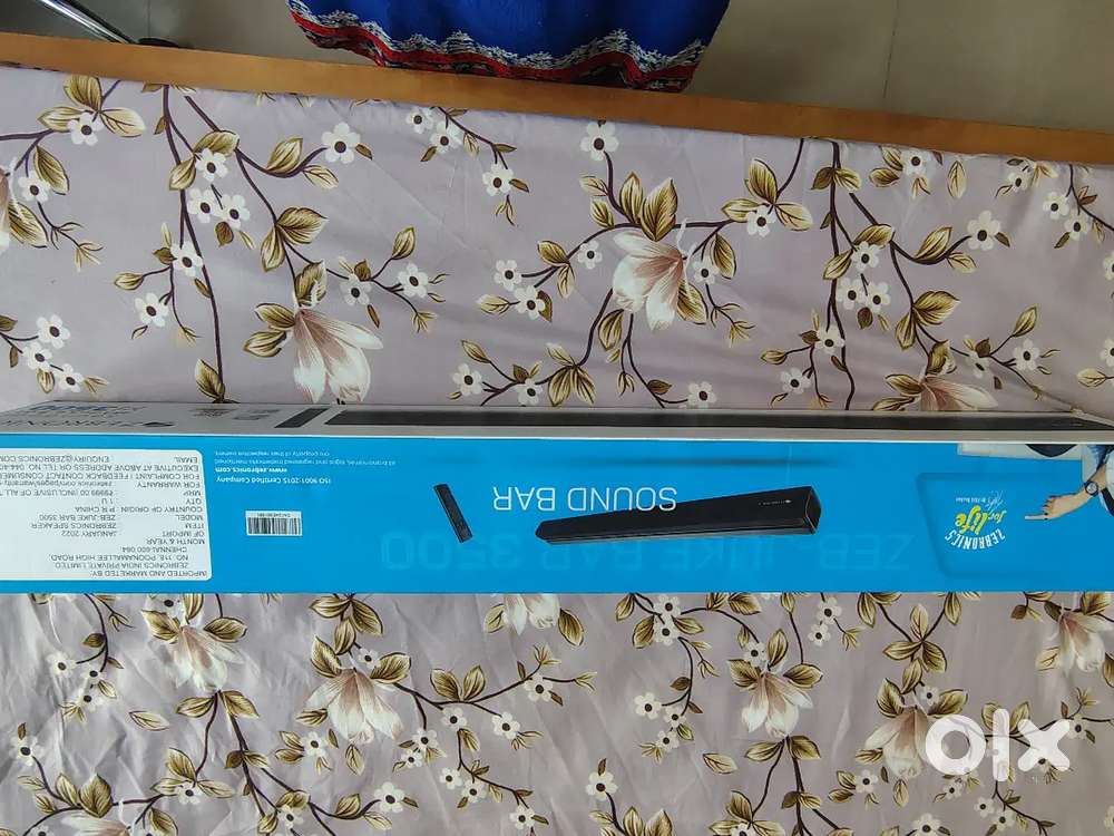 New Zebronics soundbar 3500 at low price