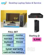 offer sales  Full Set @ Low Price  CPU - Branded Intel  Ram - 8GB DDR3