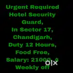 5 Star Hotel Security Guard Job Chandigarh 24