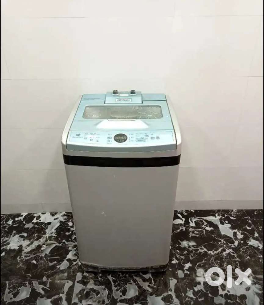 Id-10923  Samsung top load blue colour fully automatic washing machine