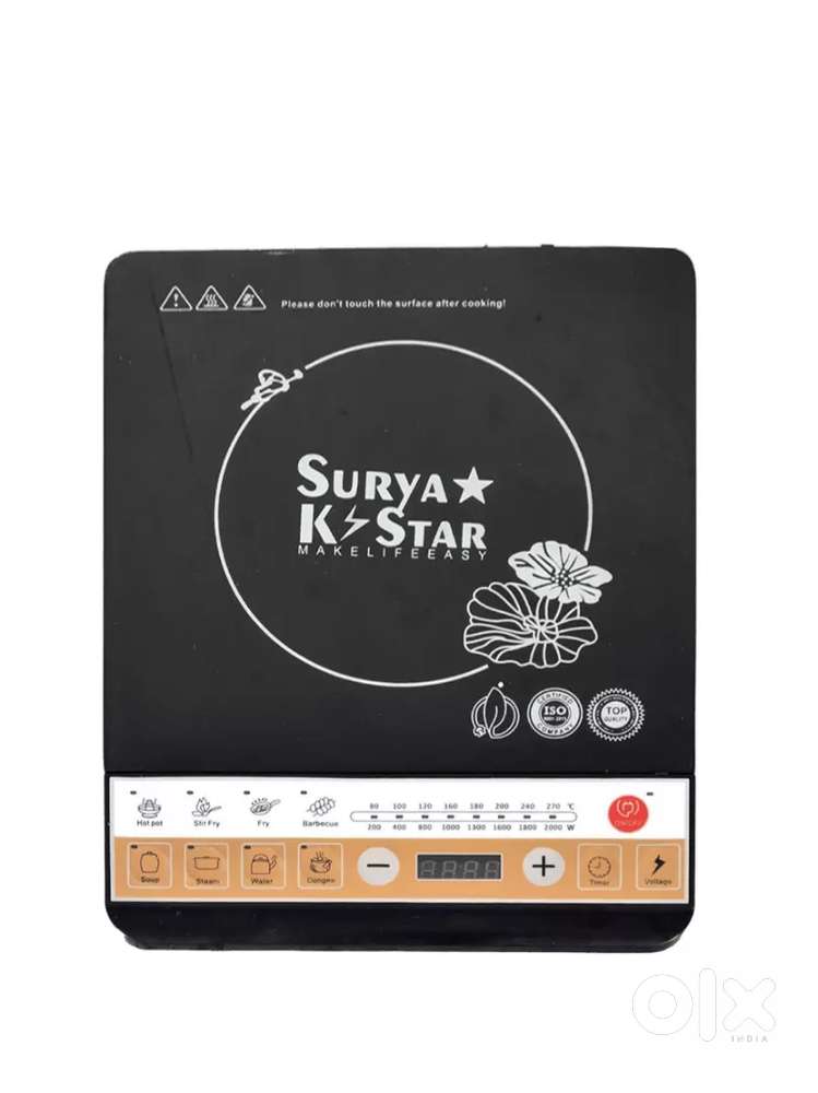 Surya k star Induction Cooktop Push Button 2000w