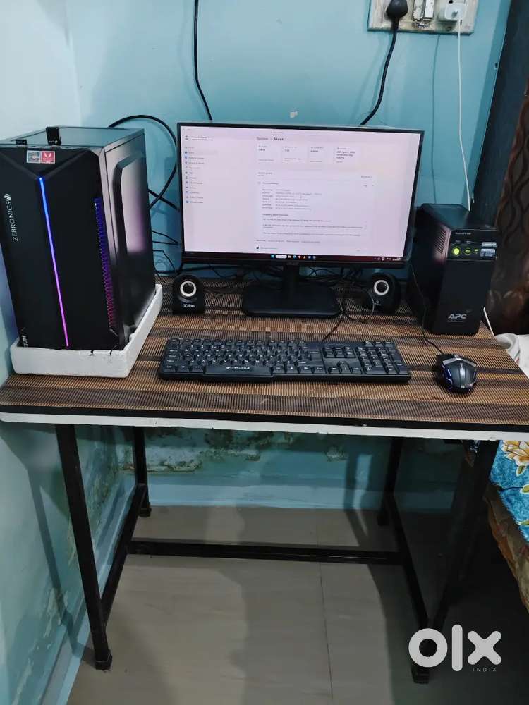 AMD Ryzen 3200g Windows 11 Computer with ups
