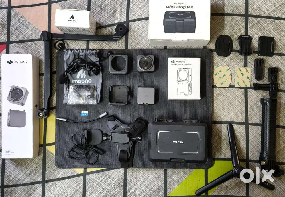 DJI ACTION 2 POWER COMBO WITH ACCESSORIES