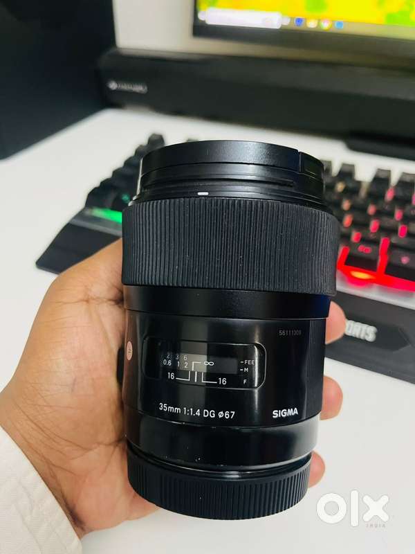 Sigma 35mm 1.4 new as condition