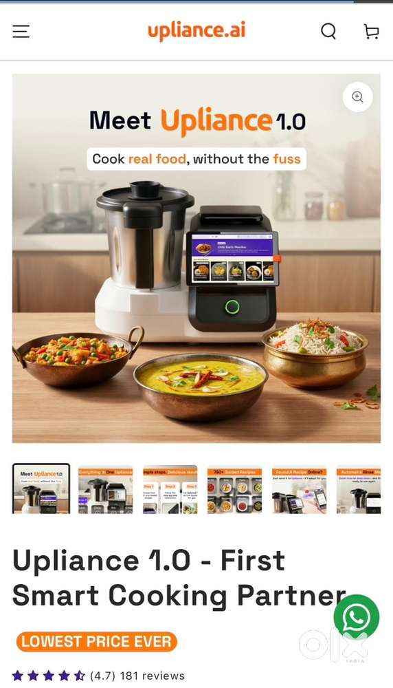 UplianceAi smart cooking