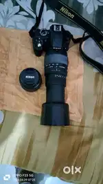Urgent sale nikon D3300 with extra lense