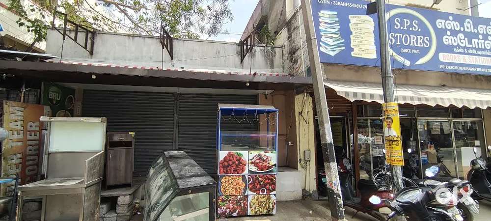 Shop for rent in Pushpa Bus stop, next to SPS store.