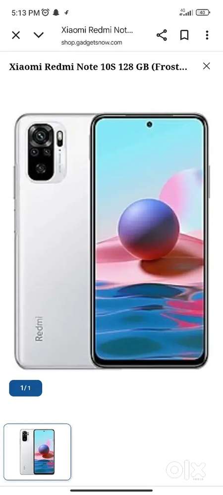 Redmi Note 10 s