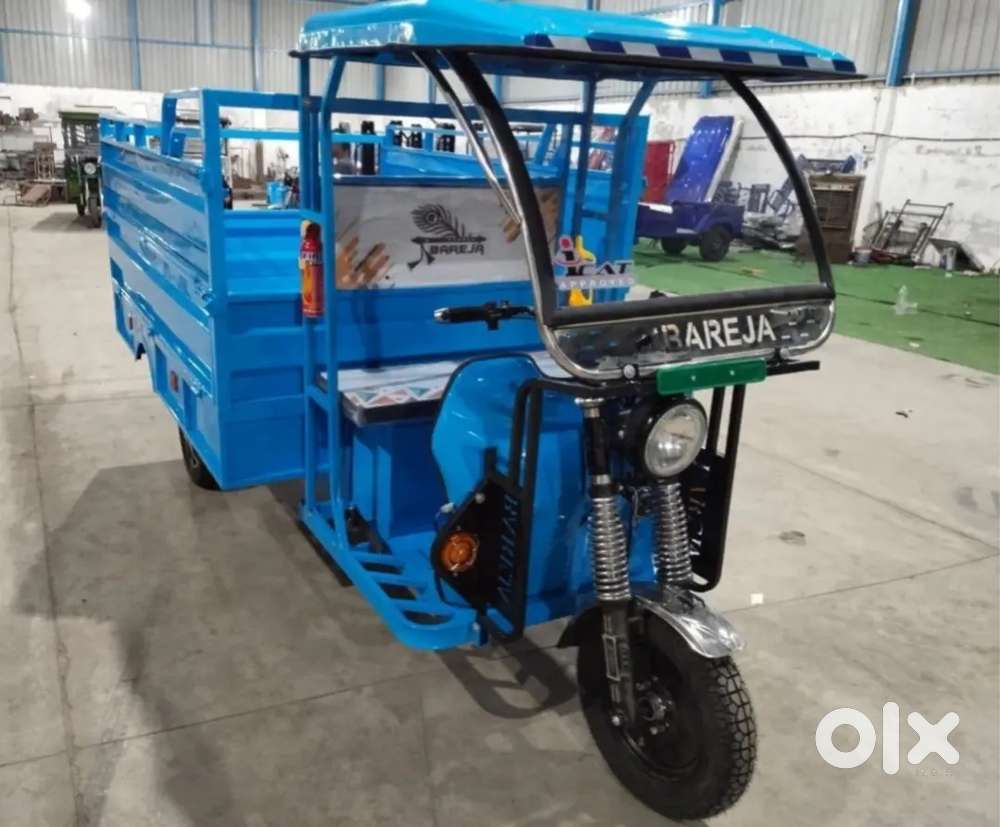 Battery rickshaw loader driver