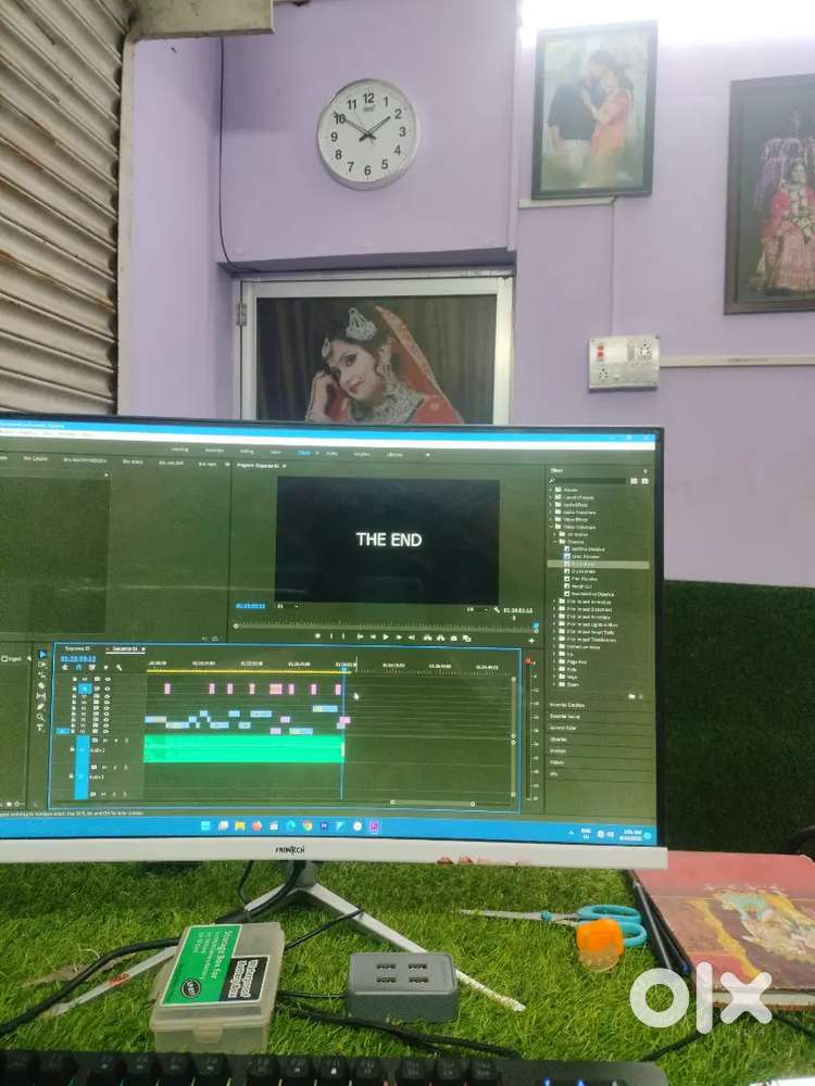 Full edition computer,24 inch monitor