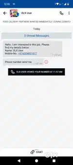 FREE JOINING 100 Delivery boys Swiggy Food Delivery jobs