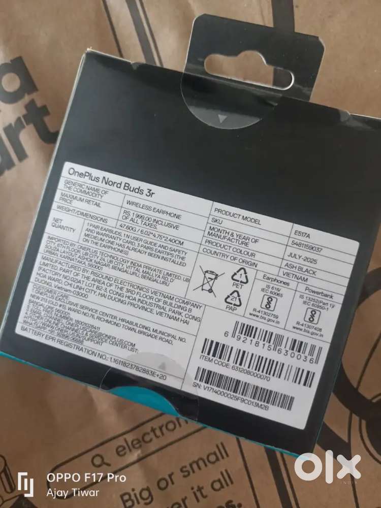 One plus buds 3 R Sell new condition only 12 hours old