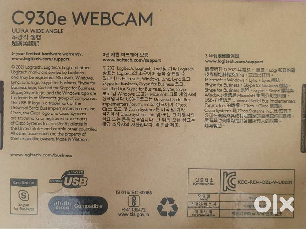 C930e webcam