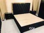New brand best quality queen size bed with storage facility