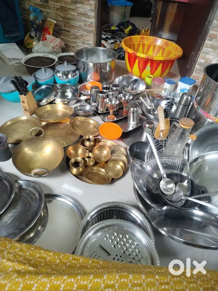 Full kitchen dinner, coocking set, with kasha pital set